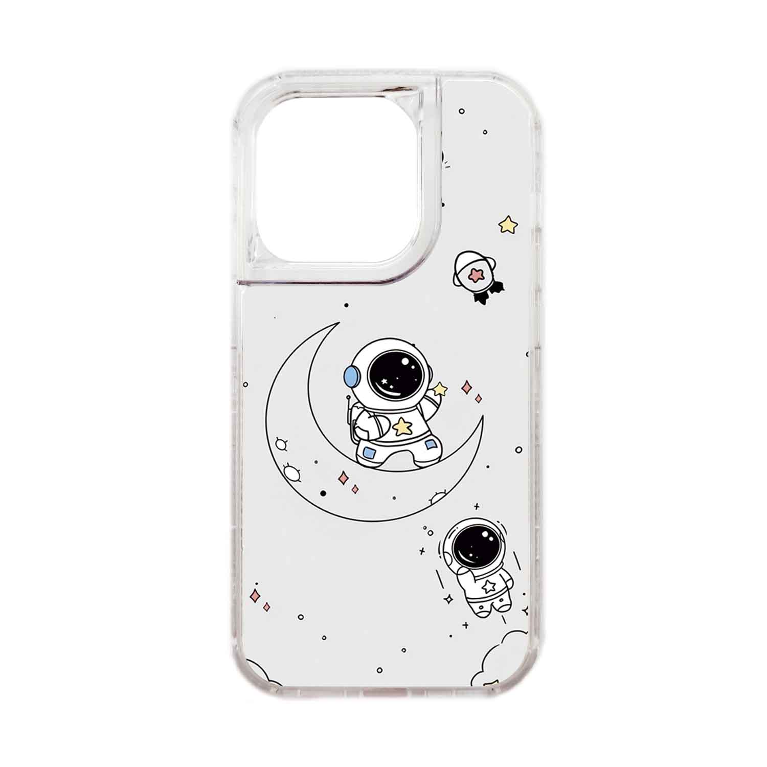 FUNDA PROTECTOR CASE 360 PARA IPHONE 15 PRO - TRANSPARENTE - 1