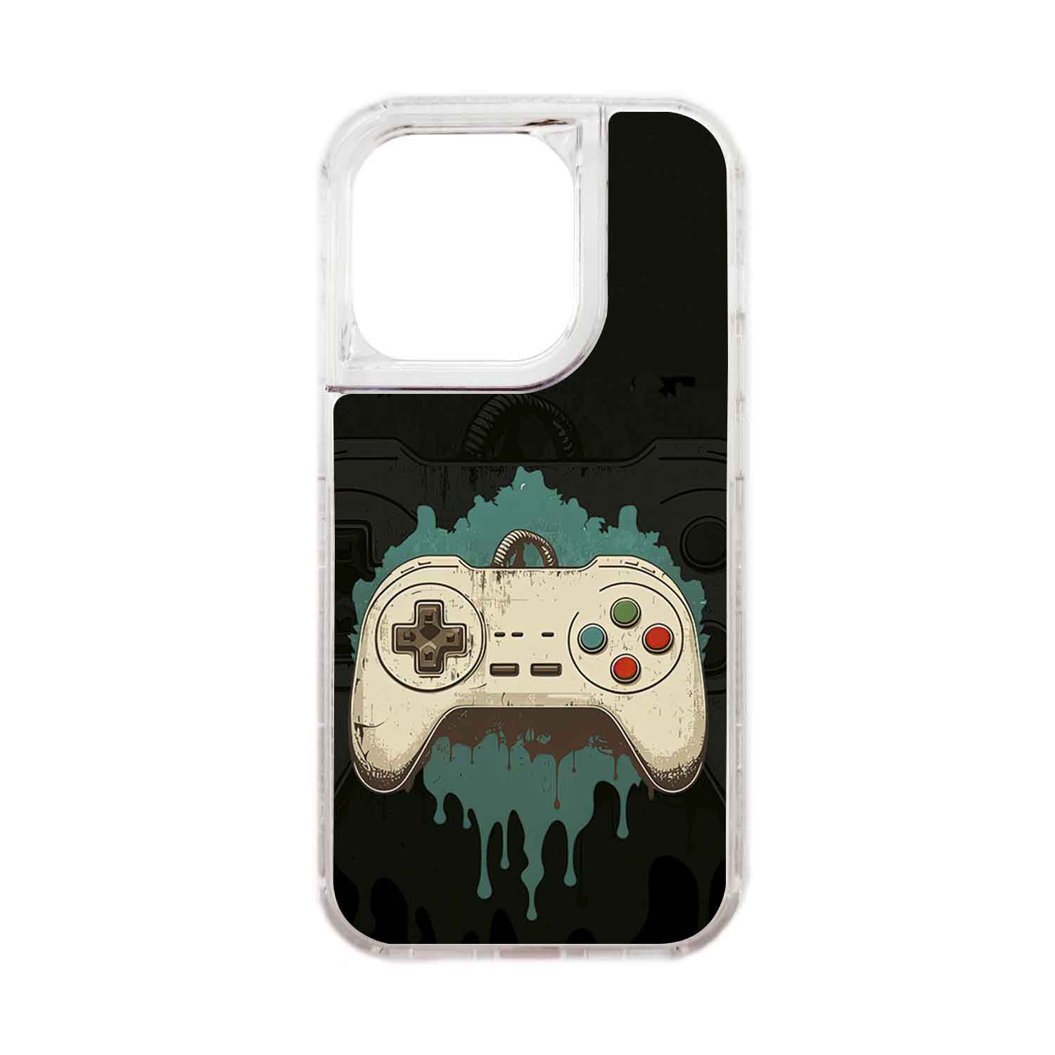 FUNDA PROTECTOR CASE 360 PARA IPHONE 15 PRO - TRANSPARENTE - 1