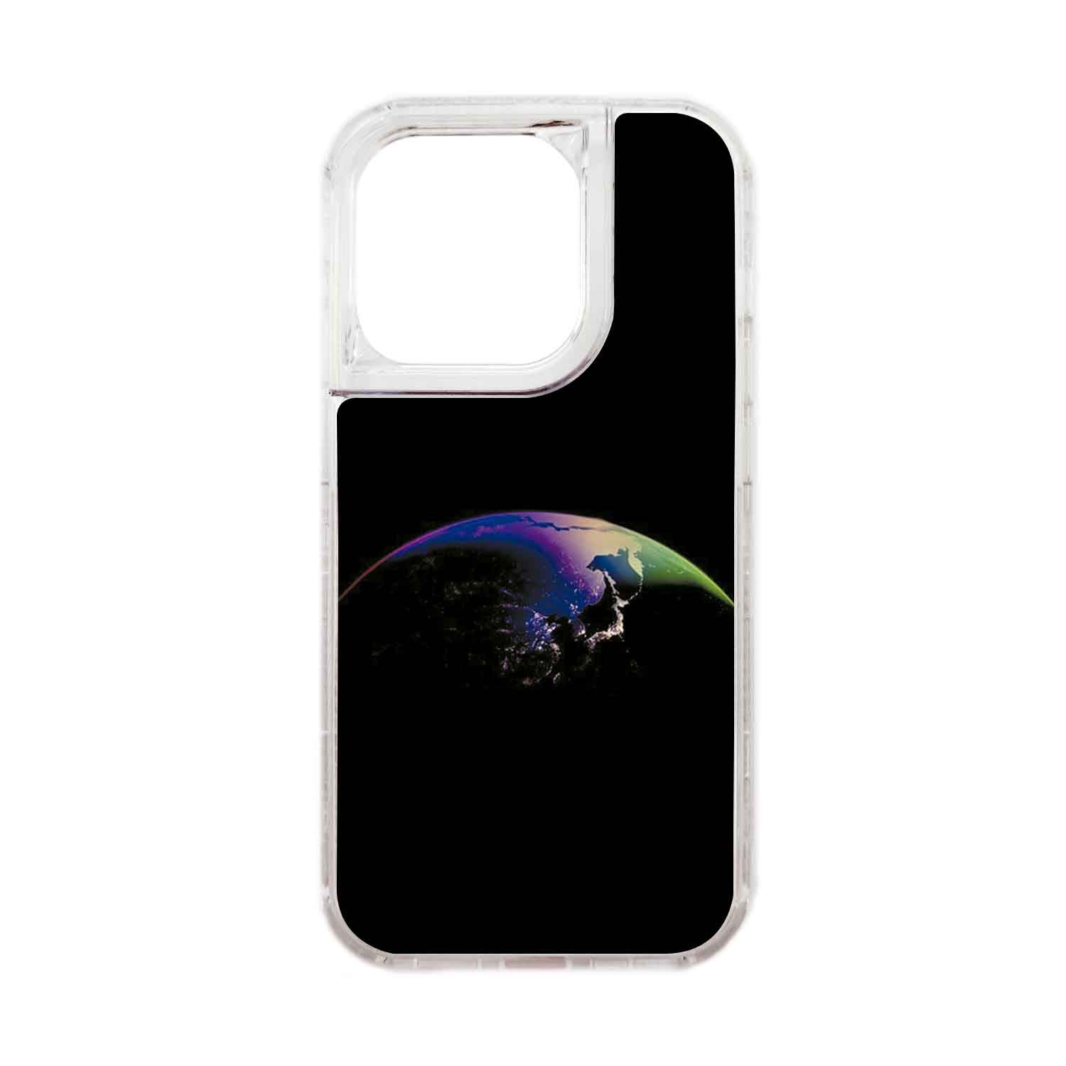 FUNDA PROTECTOR CASE 360 PARA IPHONE 15 PRO - TRANSPARENTE - 1
