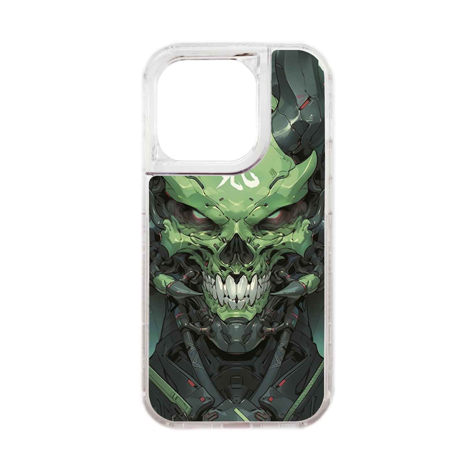 FUNDA PROTECTOR CASE 360 PARA IPHONE 15 PRO - TRANSPARENTE - 1