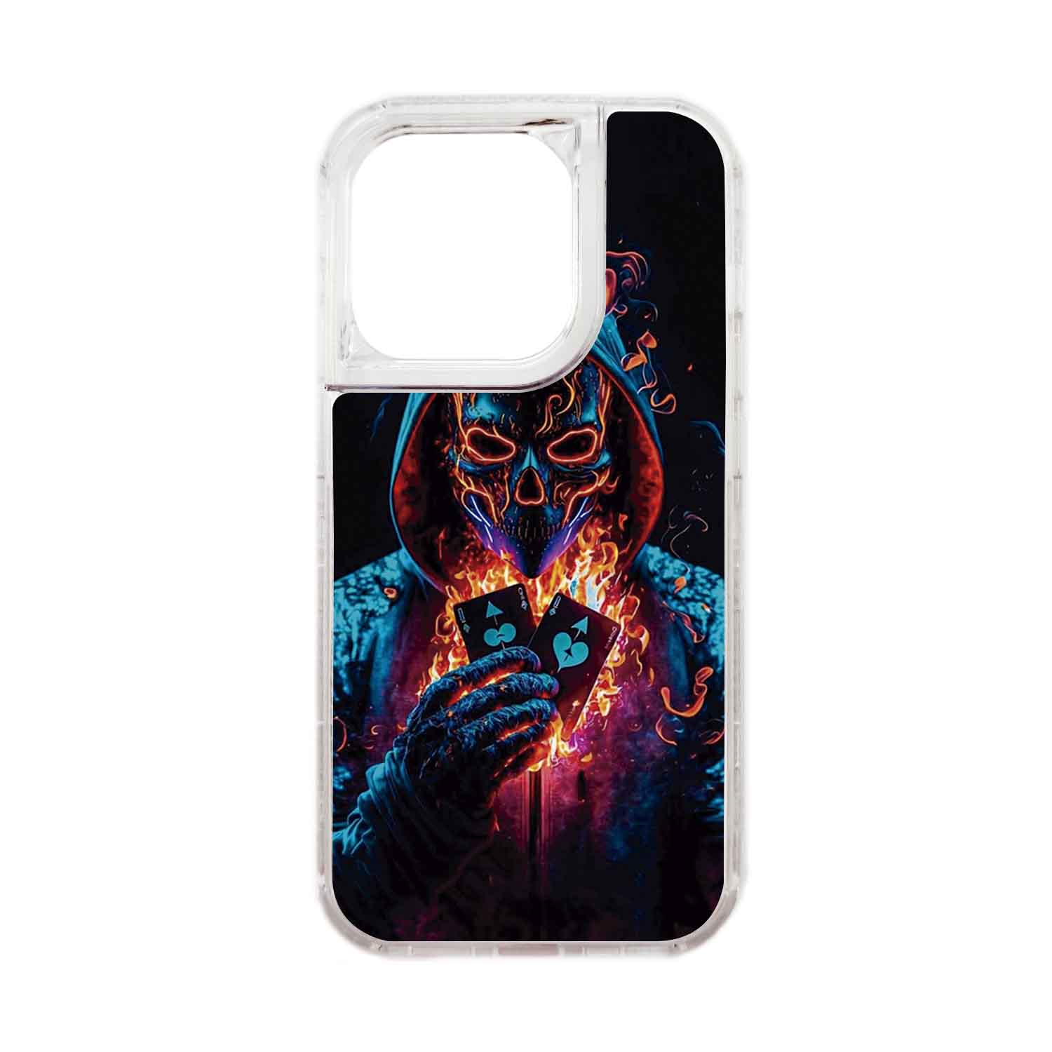 FUNDA PROTECTOR CASE 360 PARA IPHONE 15 PRO - TRANSPARENTE - 1