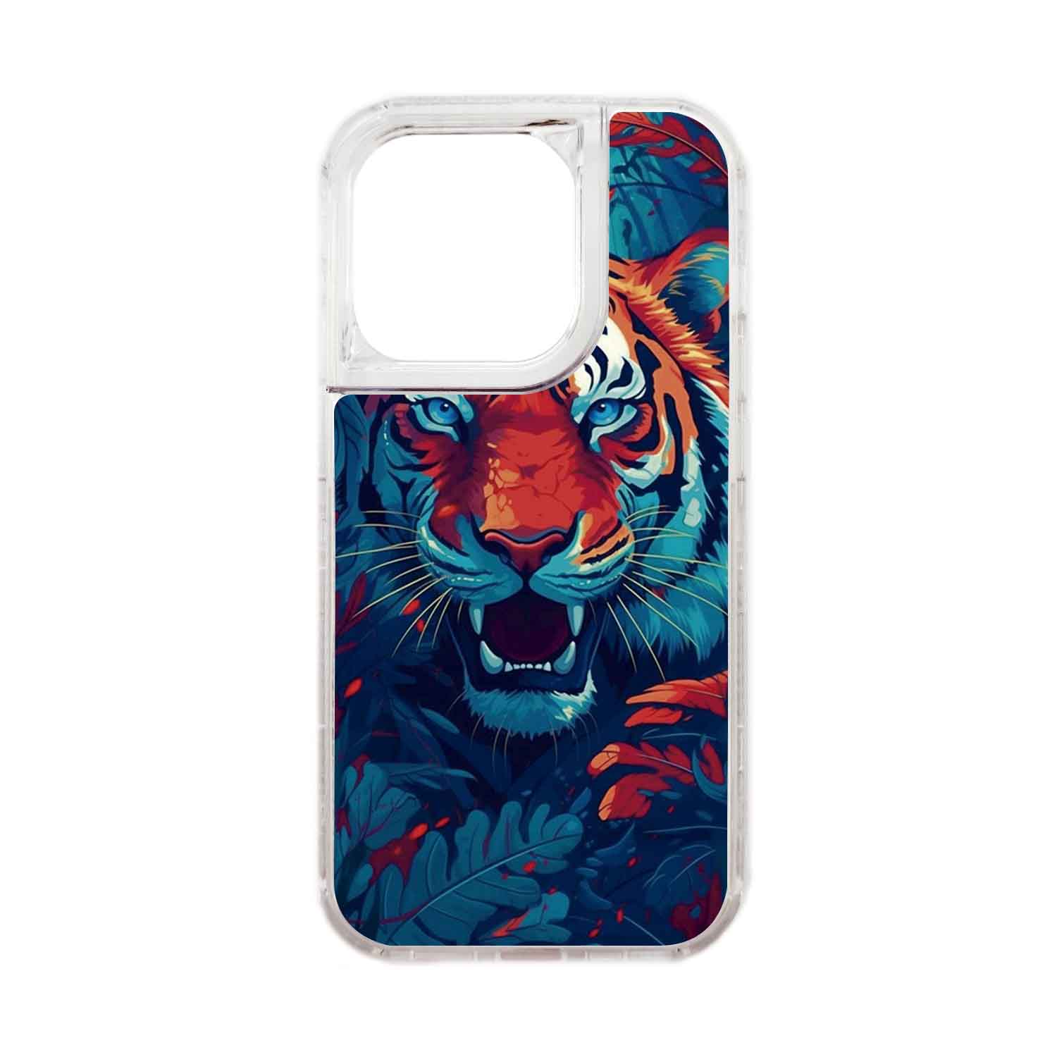 FUNDA PROTECTOR CASE 360 PARA IPHONE 15 PRO - TRANSPARENTE - 1