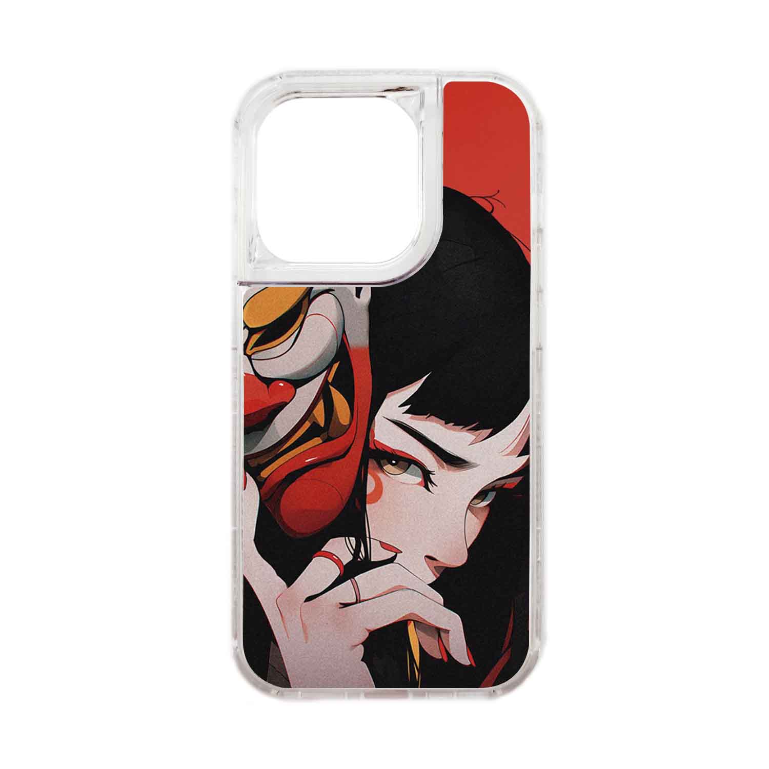 FUNDA PROTECTOR CASE 360 PARA IPHONE 15 PRO - TRANSPARENTE - 1