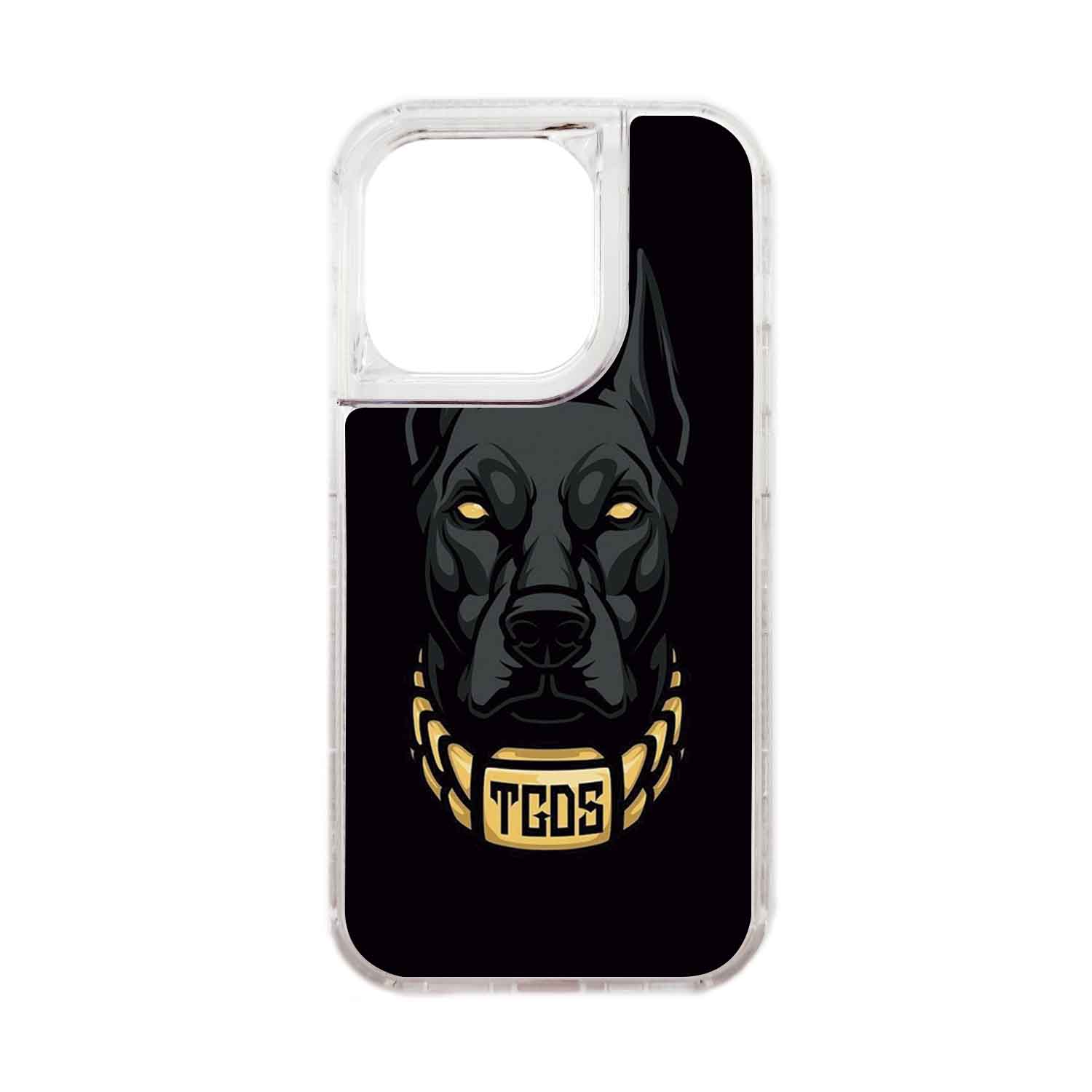 FUNDA PROTECTOR CASE 360 PARA IPHONE 15 PRO - TRANSPARENTE - 1