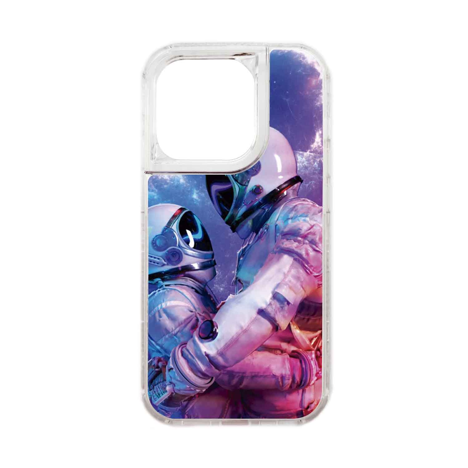 FUNDA PROTECTOR CASE 360 PARA IPHONE 15 PRO - TRANSPARENTE - 1