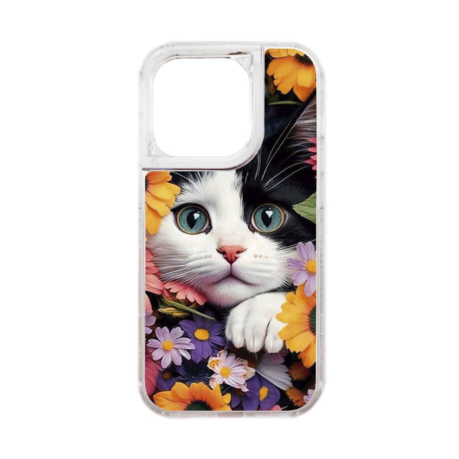 FUNDA PROTECTOR CASE 360 PARA IPHONE 15 PRO - TRANSPARENTE - 1