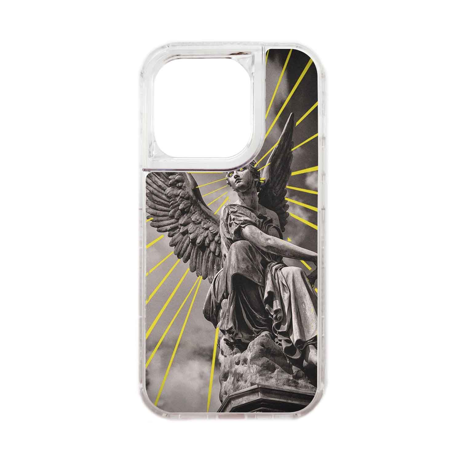 FUNDA PROTECTOR CASE 360 PARA IPHONE 15 PRO - TRANSPARENTE - 1