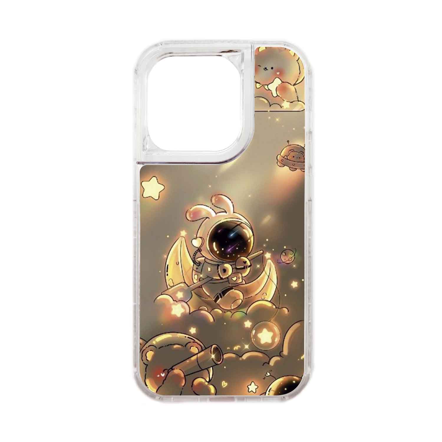 FUNDA PROTECTOR CASE 360 PARA IPHONE 15 PRO - TRANSPARENTE - 1