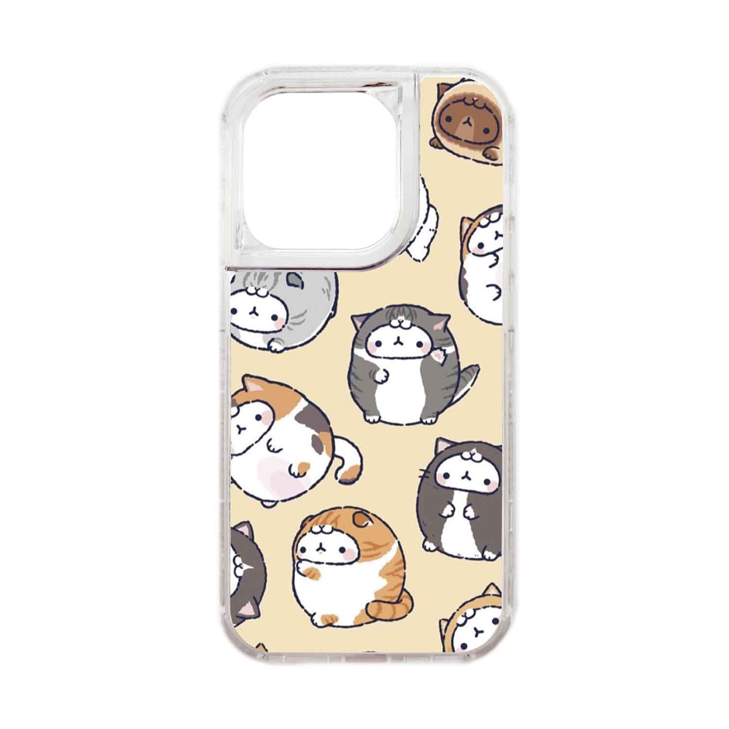 FUNDA PROTECTOR CASE 360 PARA IPHONE 15 PRO - TRANSPARENTE - 1