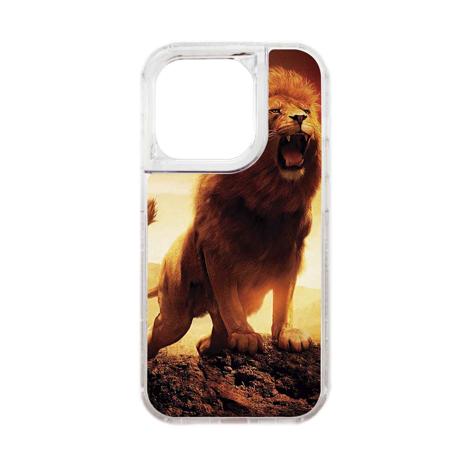 FUNDA PROTECTOR CASE 360 PARA IPHONE 15 PRO - TRANSPARENTE - 1