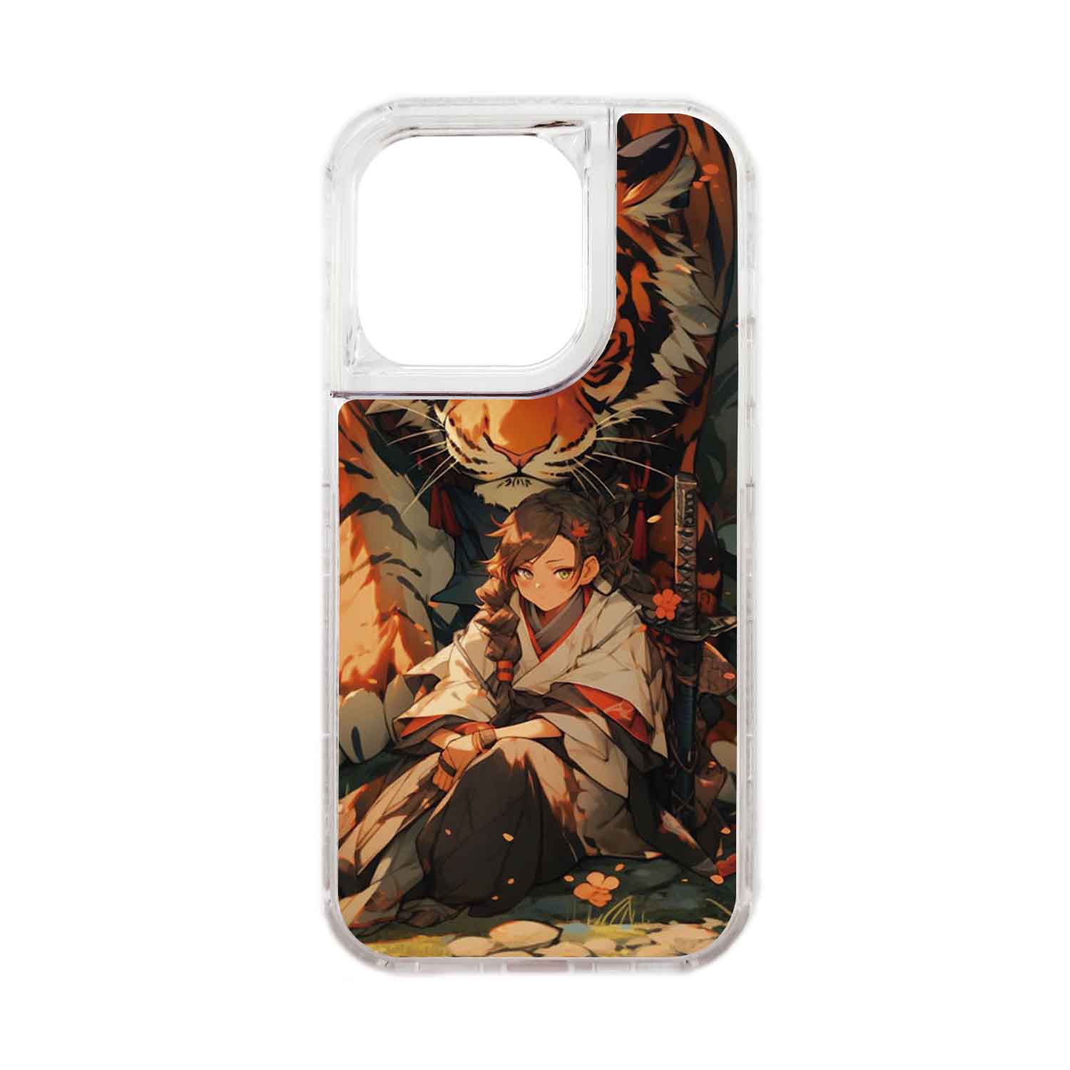FUNDA PROTECTOR CASE 360 PARA IPHONE 15 PRO - TRANSPARENTE - 1