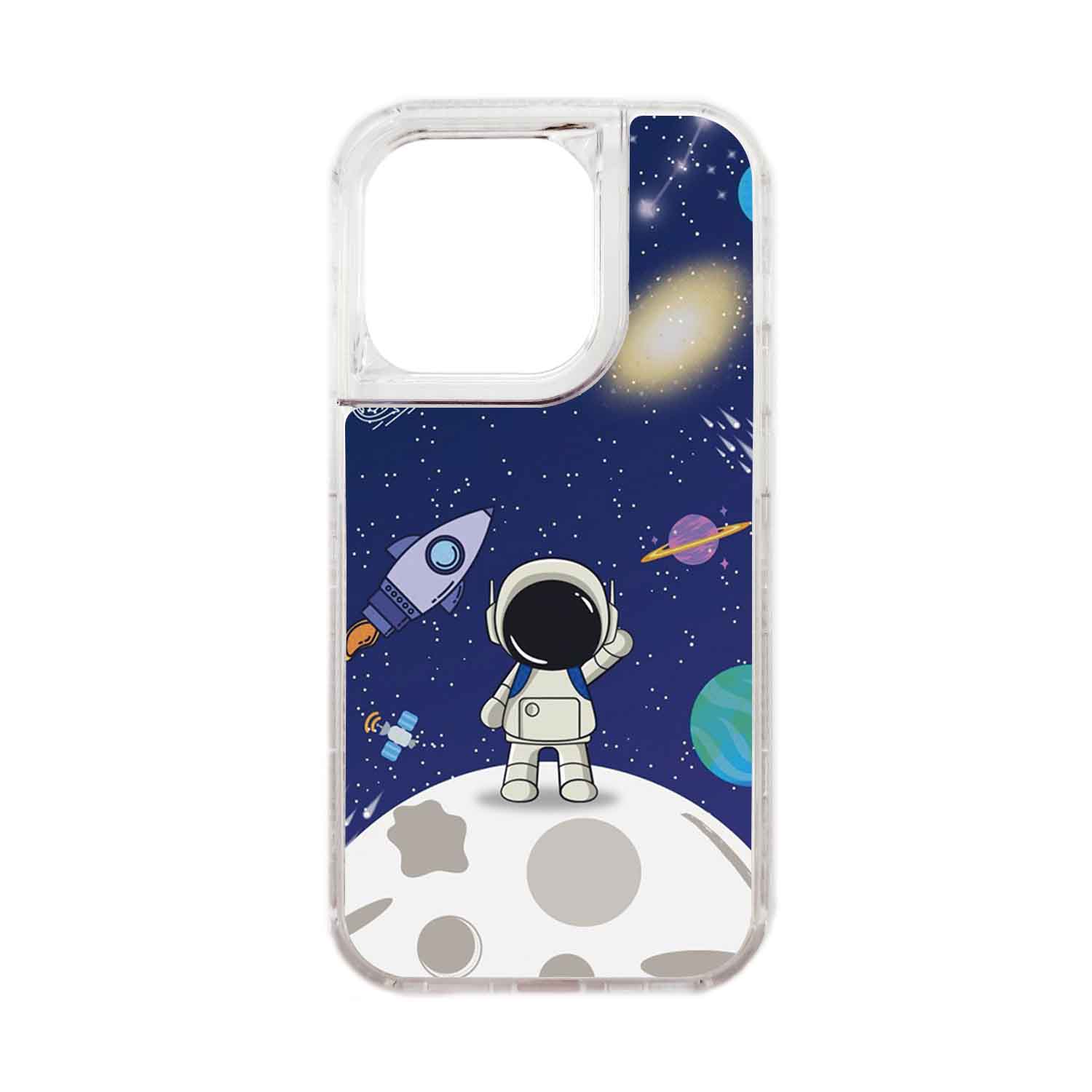FUNDA PROTECTOR CASE 360 PARA IPHONE 15 PRO - TRANSPARENTE - 1