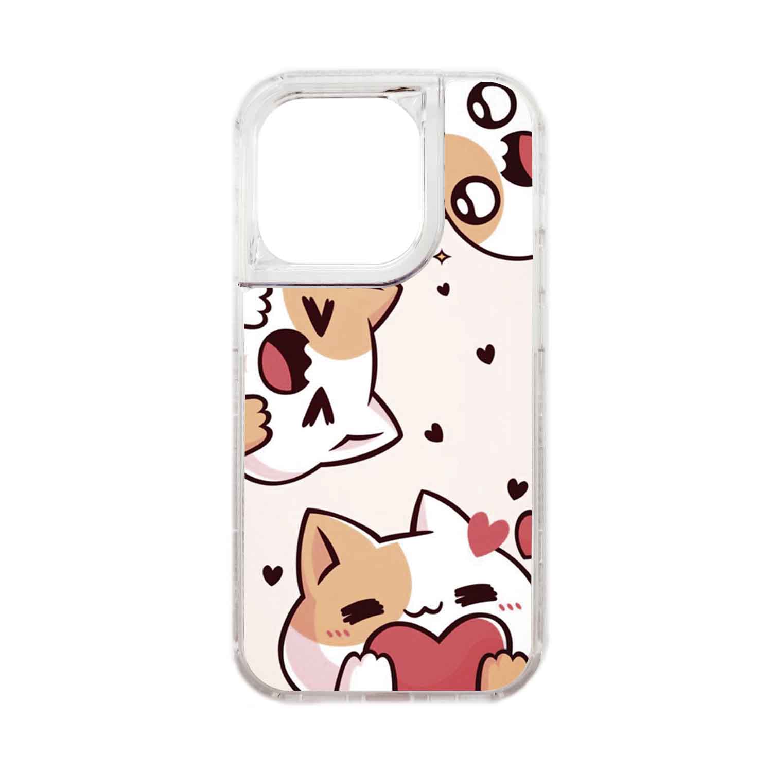 FUNDA PROTECTOR CASE 360 PARA IPHONE 15 PRO - TRANSPARENTE - 1