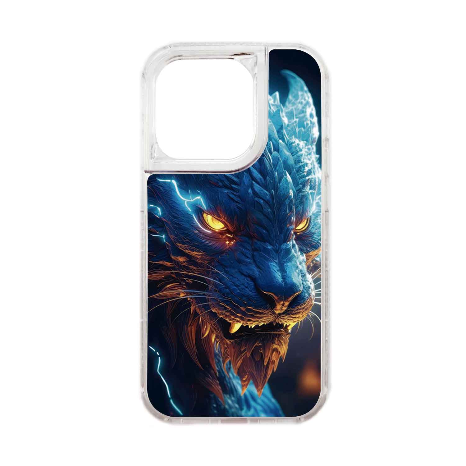 FUNDA PROTECTOR CASE 360 PARA IPHONE 15 PRO - TRANSPARENTE - 1