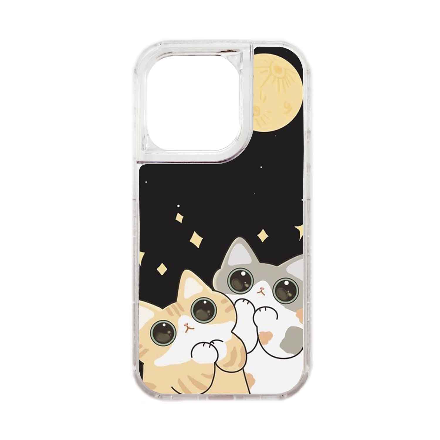 FUNDA PROTECTOR CASE 360 PARA IPHONE 15 PRO - TRANSPARENTE - 1