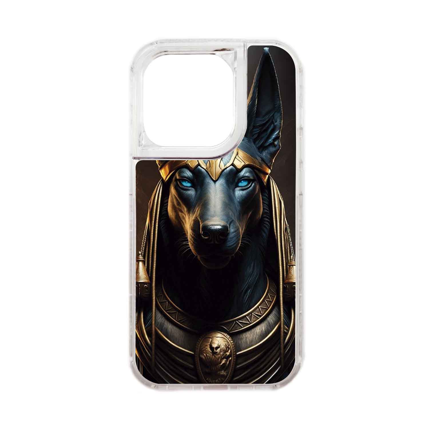 FUNDA PROTECTOR CASE 360 PARA IPHONE 15 PRO - TRANSPARENTE - 1