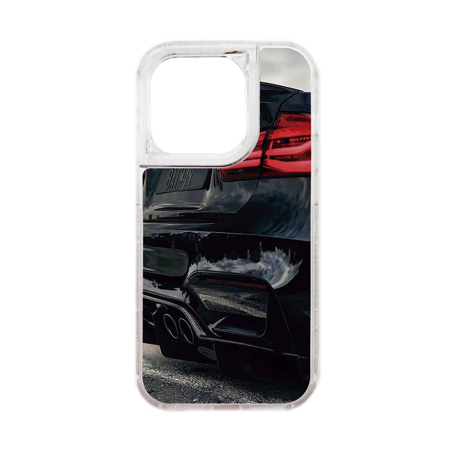 FUNDA PROTECTOR CASE 360 PARA IPHONE 15 PRO - TRANSPARENTE - 1