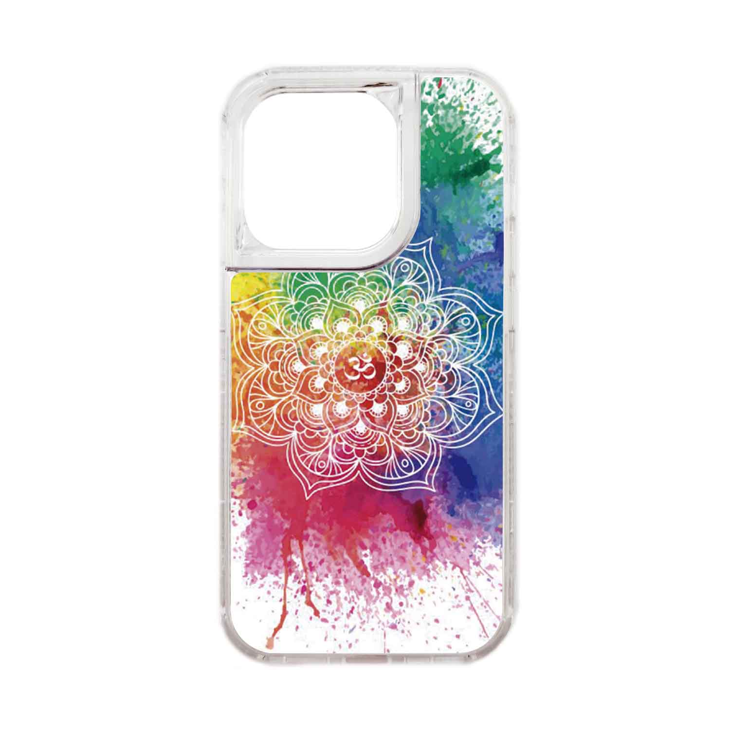 FUNDA PROTECTOR CASE 360 PARA IPHONE 15 PRO - TRANSPARENTE - 1