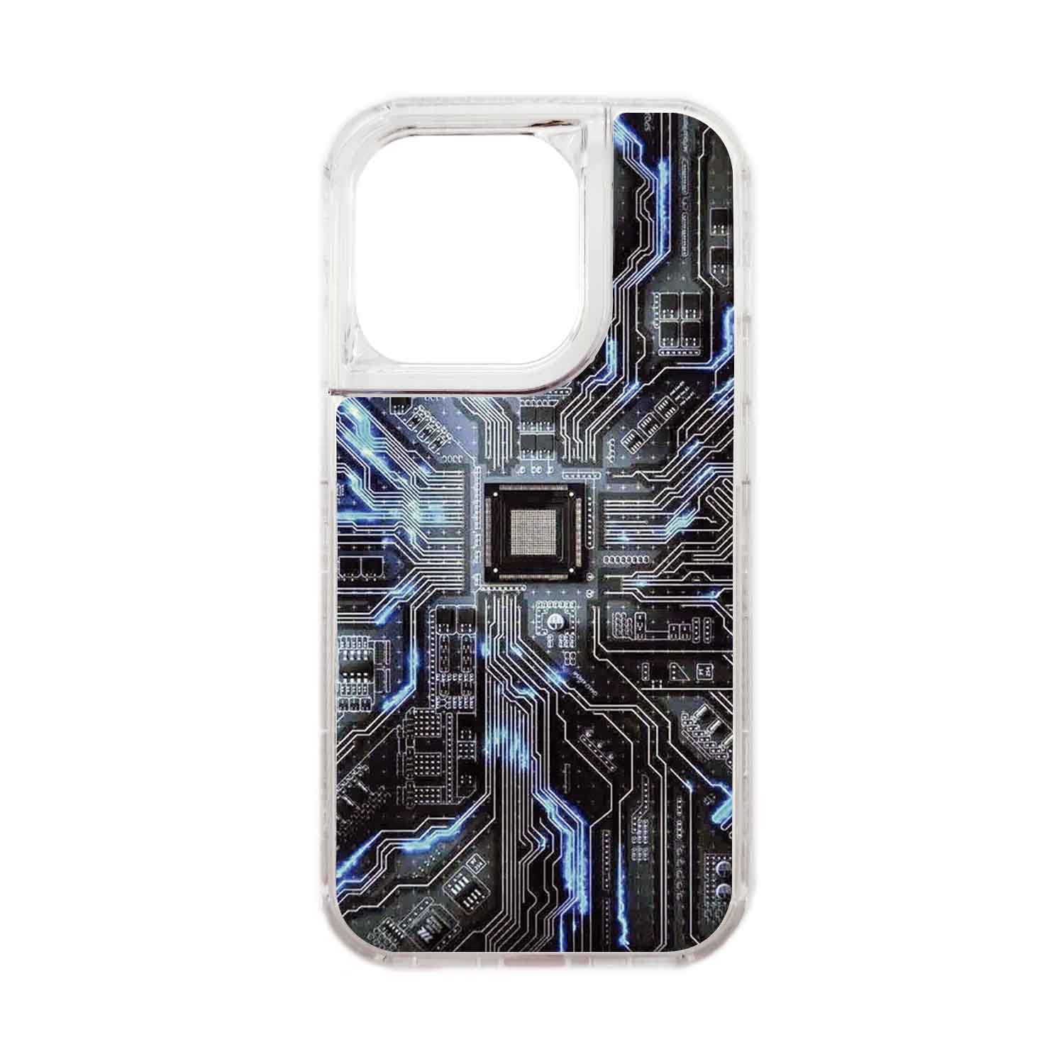 FUNDA PROTECTOR CASE 360 PARA IPHONE 15 PRO - TRANSPARENTE - 1