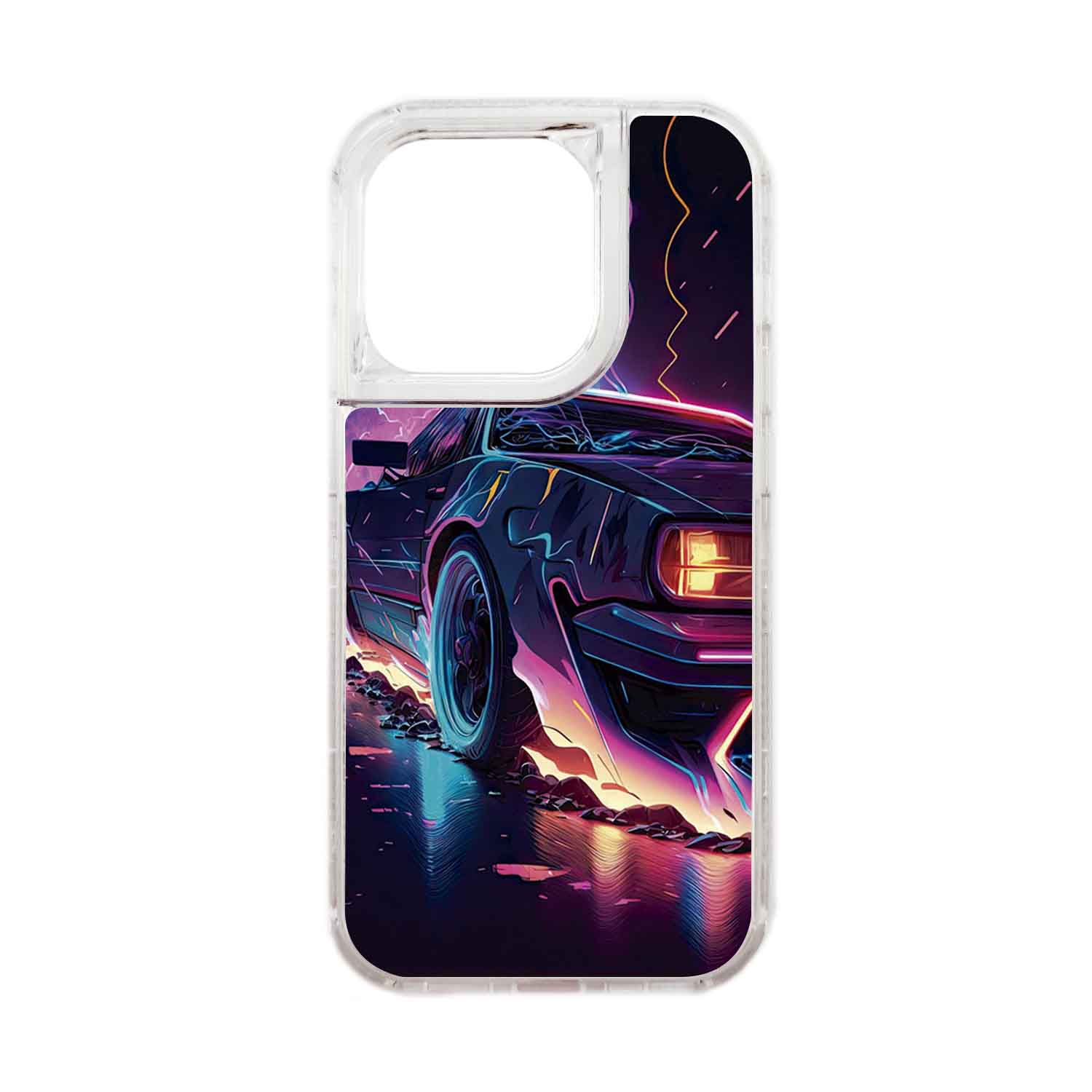 FUNDA PROTECTOR CASE 360 PARA IPHONE 15 PRO - TRANSPARENTE - 1