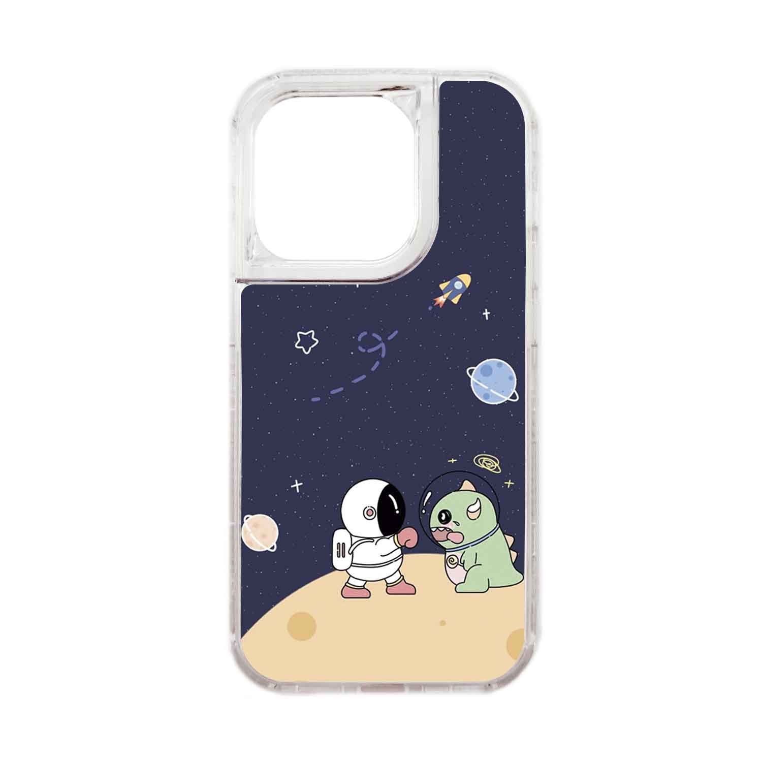 FUNDA PROTECTOR CASE 360 PARA IPHONE 15 PRO - TRANSPARENTE - 1