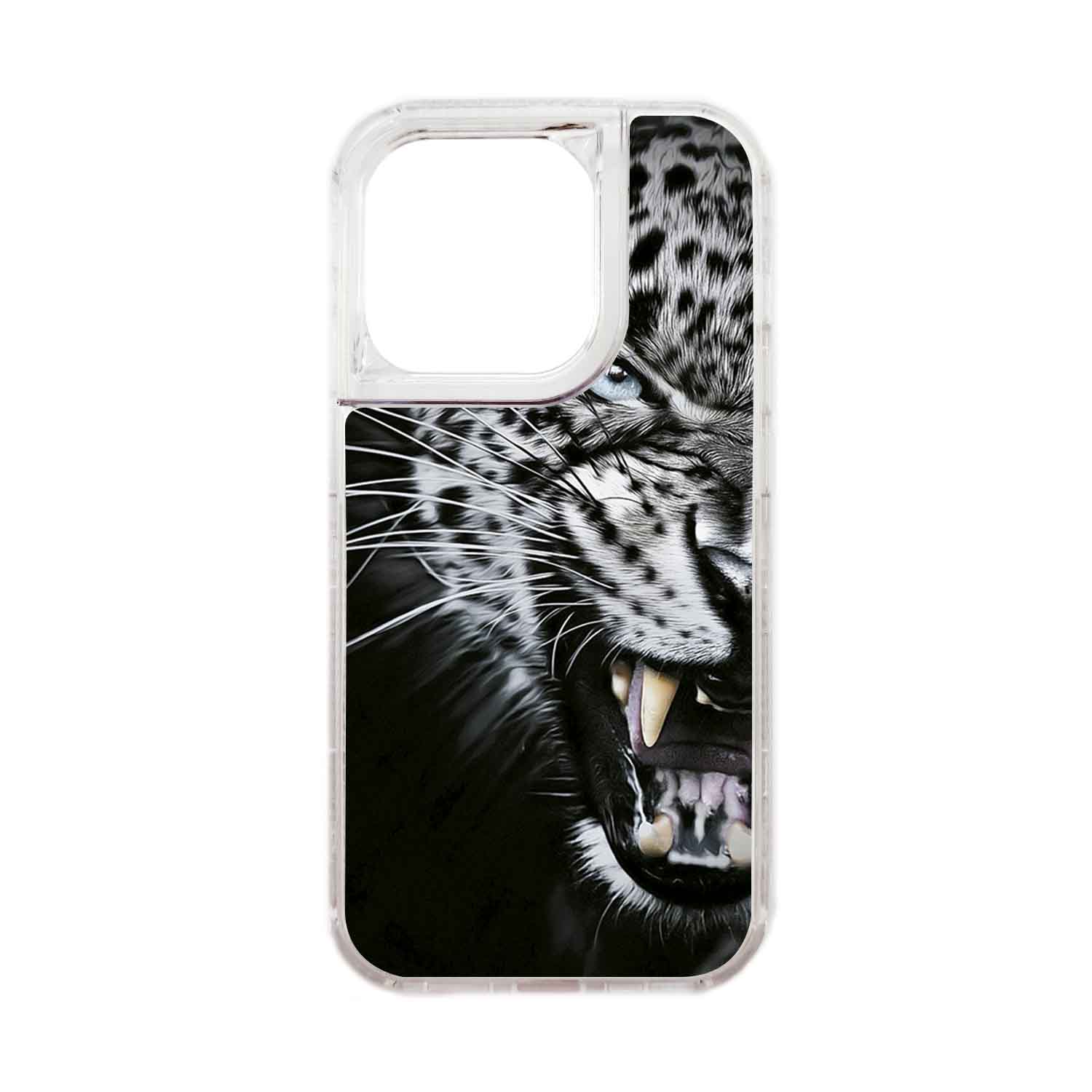 FUNDA PROTECTOR CASE 360 PARA IPHONE 15 PRO - TRANSPARENTE - 1