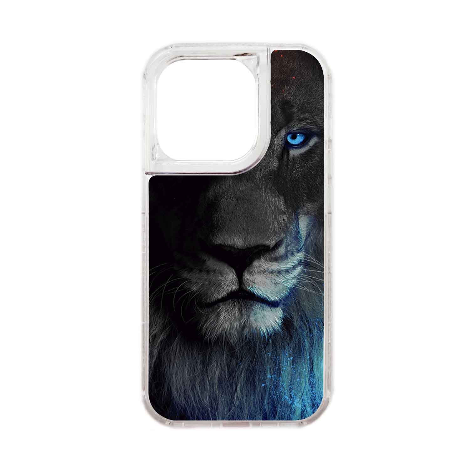 FUNDA PROTECTOR CASE 360 PARA IPHONE 15 PRO - TRANSPARENTE - 1