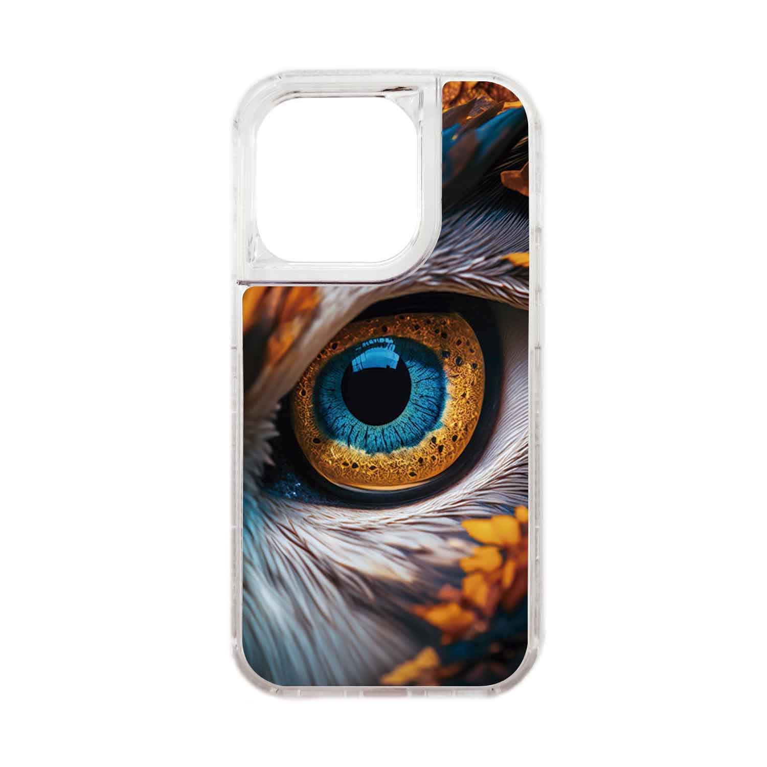 FUNDA PROTECTOR CASE 360 PARA IPHONE 15 PRO - TRANSPARENTE - 1