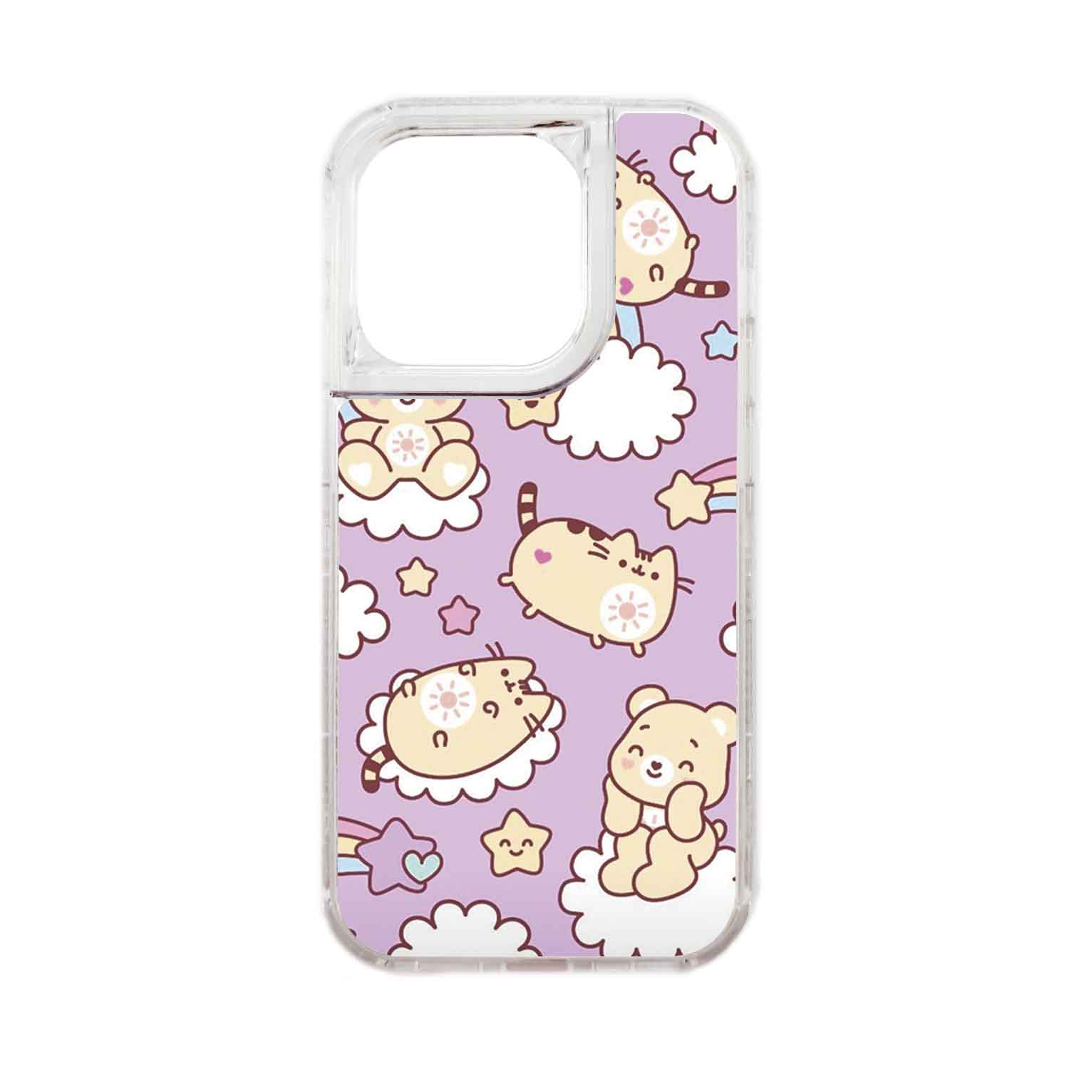 FUNDA PROTECTOR CASE 360 PARA IPHONE 15 PRO - TRANSPARENTE - 1