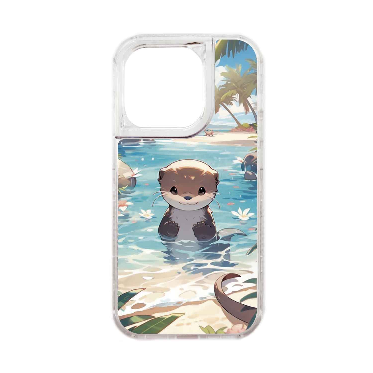 FUNDA PROTECTOR CASE 360 PARA IPHONE 15 PRO - TRANSPARENTE - 1