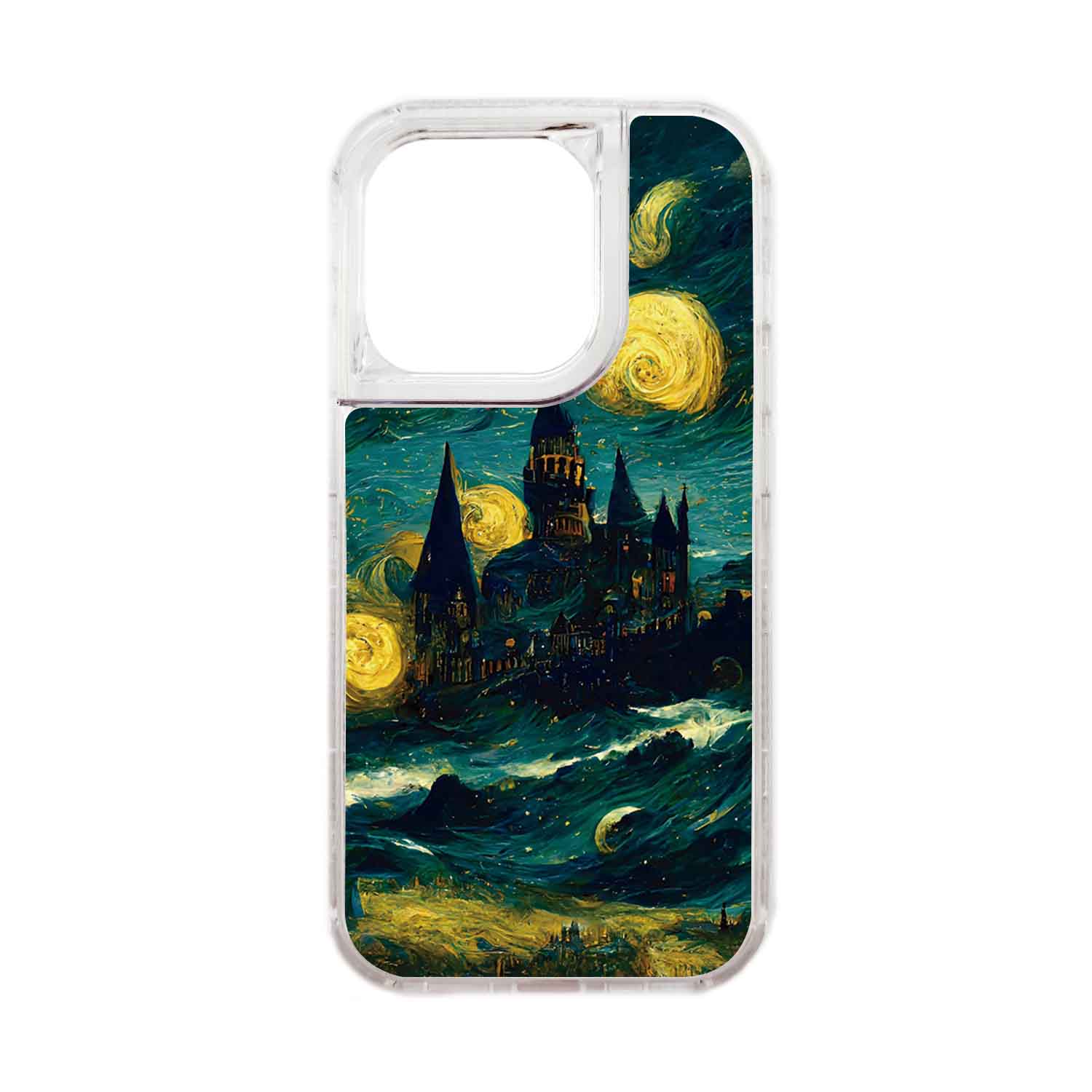 FUNDA PROTECTOR CASE 360 PARA IPHONE 15 PRO - TRANSPARENTE - 1
