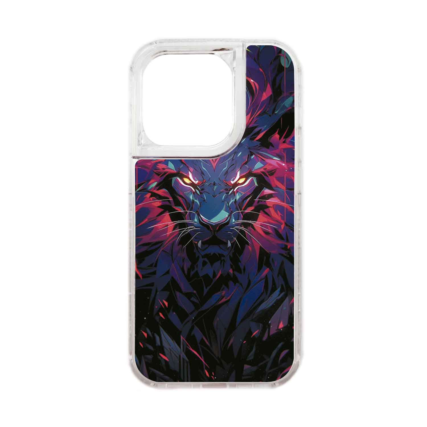 FUNDA PROTECTOR CASE 360 PARA IPHONE 15 PRO - TRANSPARENTE - 1