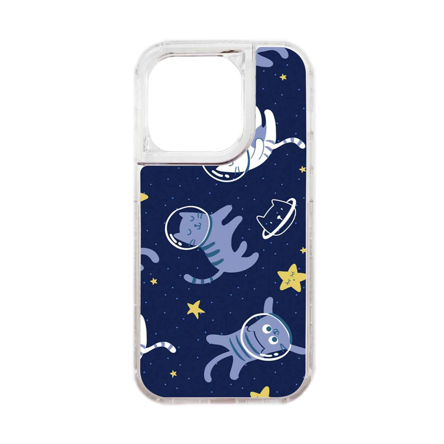 FUNDA PROTECTOR CASE 360 PARA IPHONE 15 PRO - TRANSPARENTE - 1