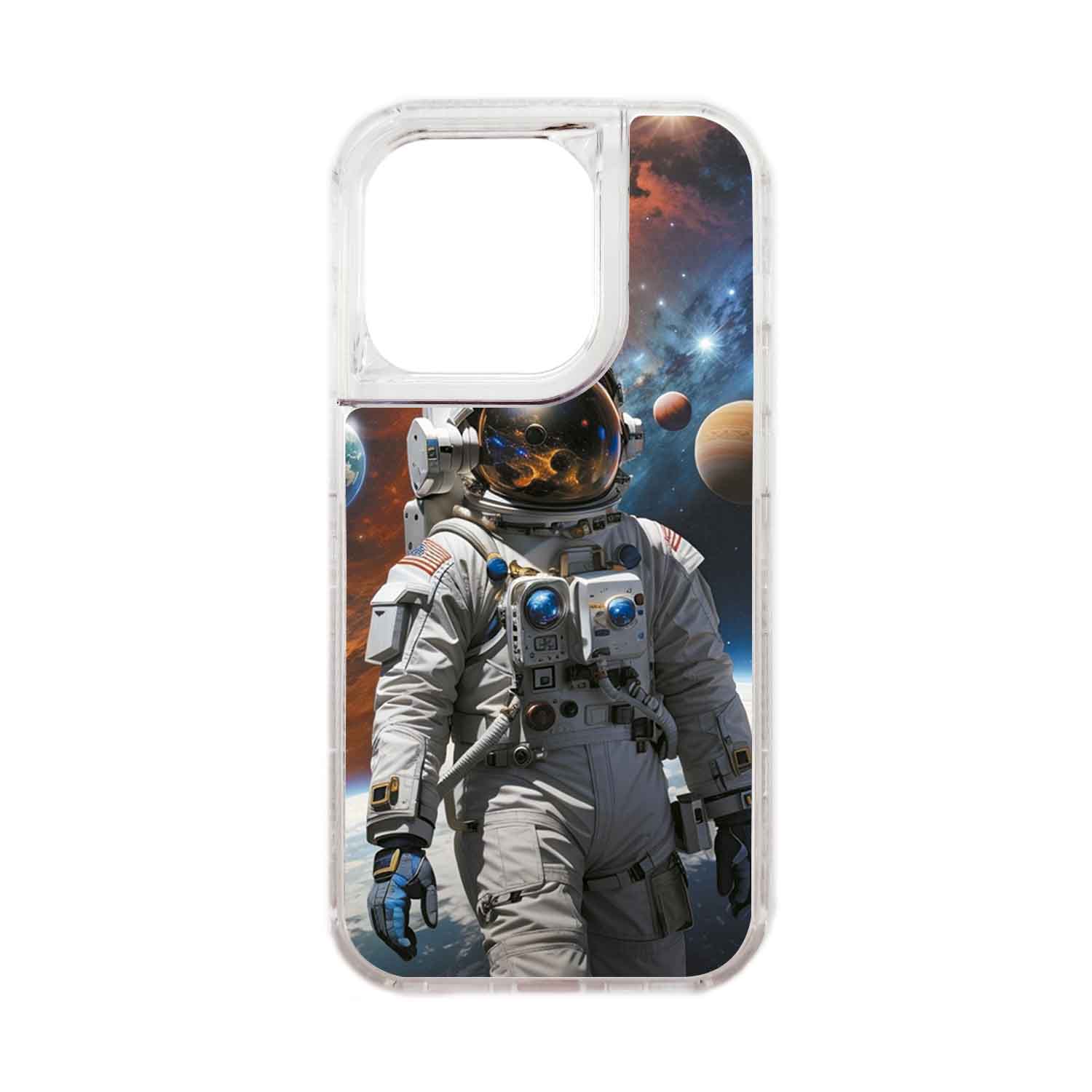 FUNDA PROTECTOR CASE 360 PARA IPHONE 15 PRO - TRANSPARENTE - 1