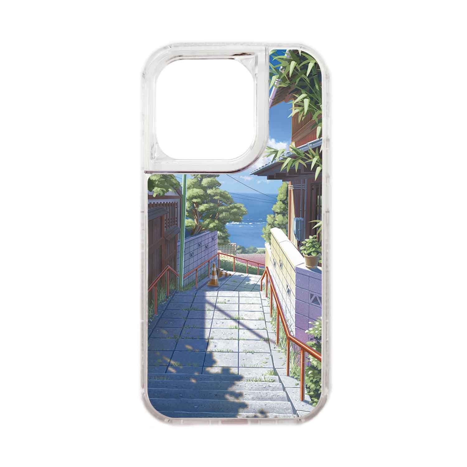 FUNDA PROTECTOR CASE 360 PARA IPHONE 15 PRO - TRANSPARENTE - 1