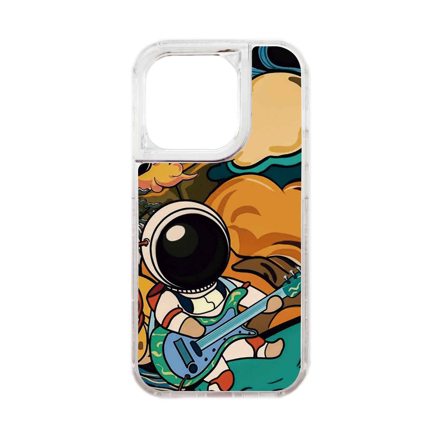 FUNDA PROTECTOR CASE 360 PARA IPHONE 15 PRO - TRANSPARENTE - 1
