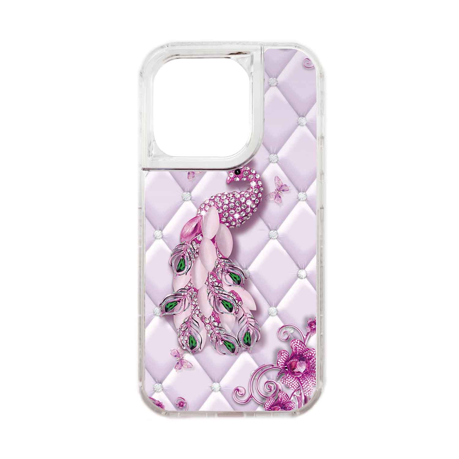 FUNDA PROTECTOR CASE 360 PARA IPHONE 15 PRO - TRANSPARENTE - 1