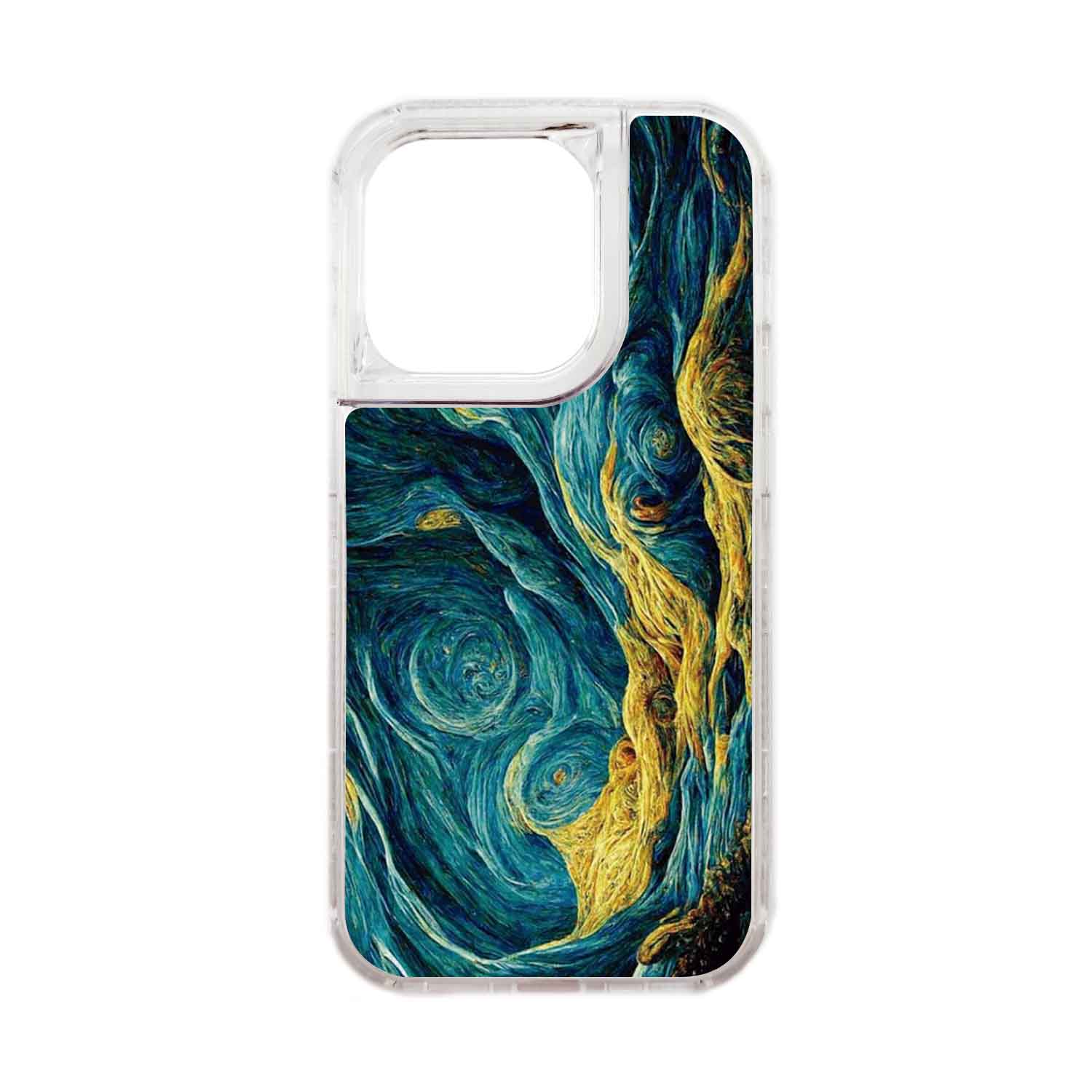 FUNDA PROTECTOR CASE 360 PARA IPHONE 15 PRO - TRANSPARENTE - 1
