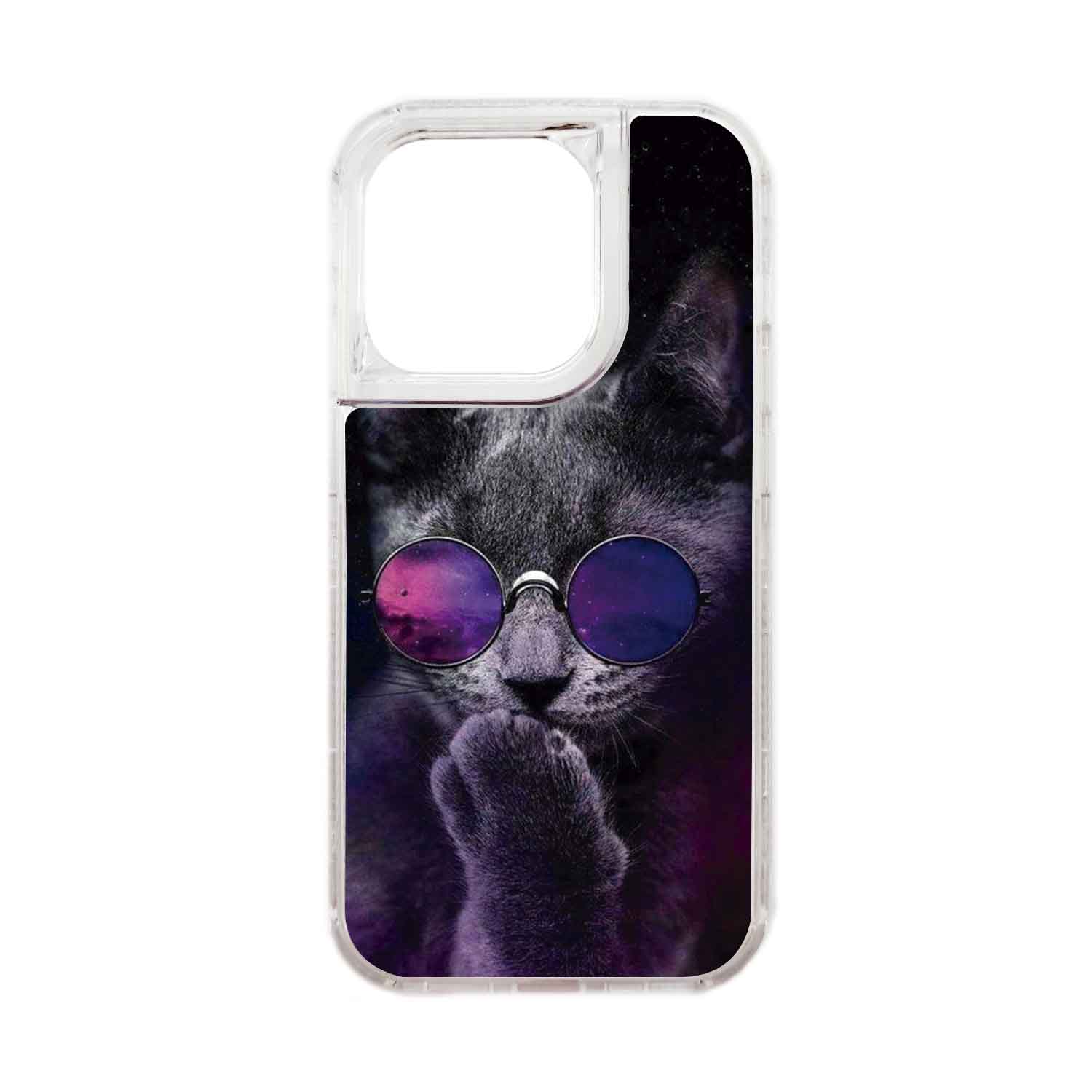 FUNDA PROTECTOR CASE 360 PARA IPHONE 15 PRO - TRANSPARENTE - 1