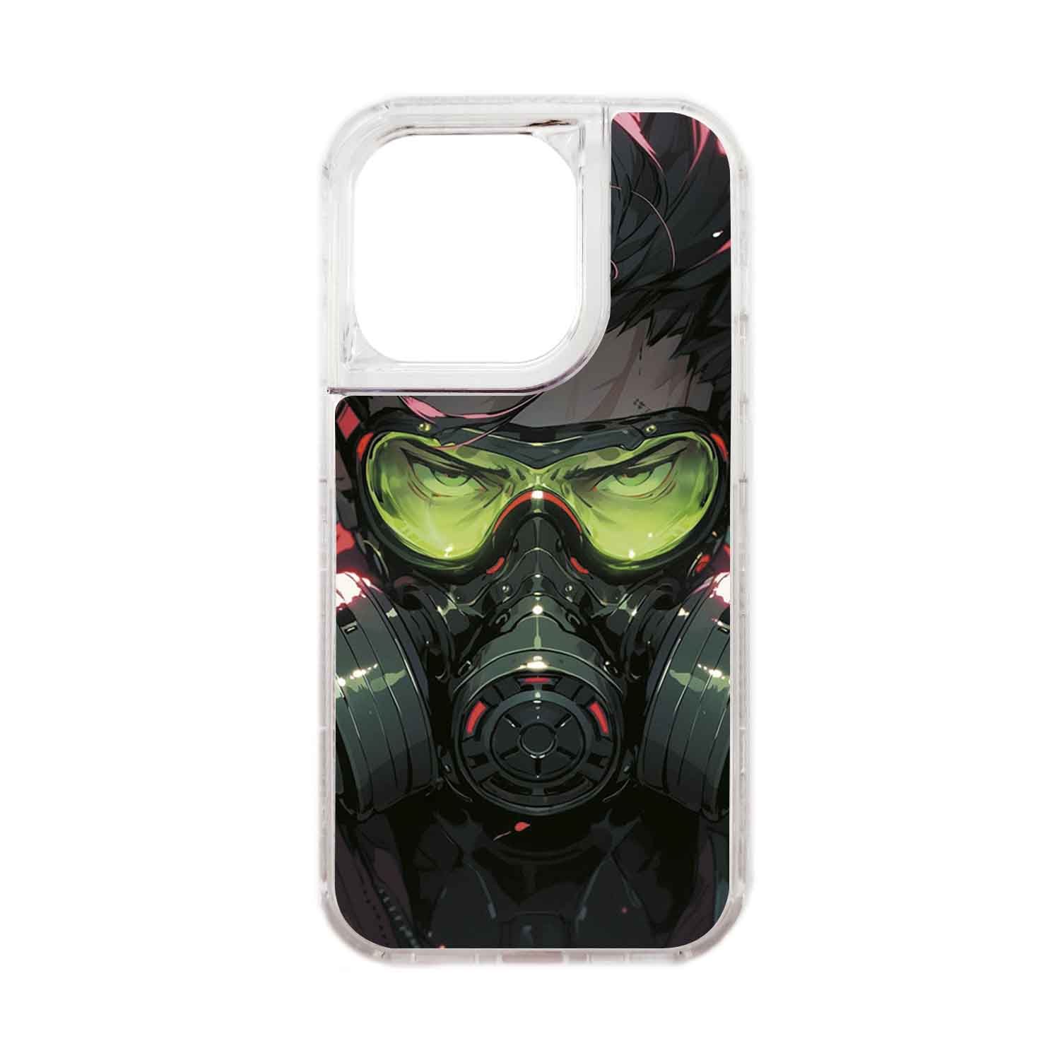 FUNDA PROTECTOR CASE 360 PARA IPHONE 15 PRO - TRANSPARENTE - 1