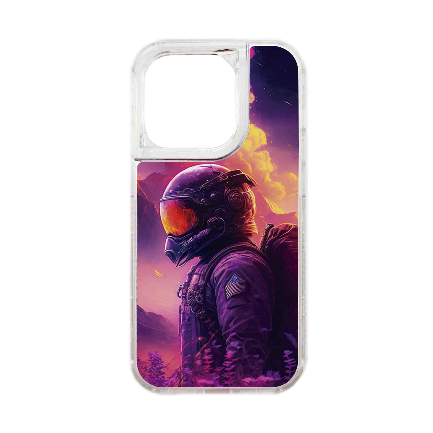FUNDA PROTECTOR CASE 360 PARA IPHONE 15 PRO - TRANSPARENTE - 1