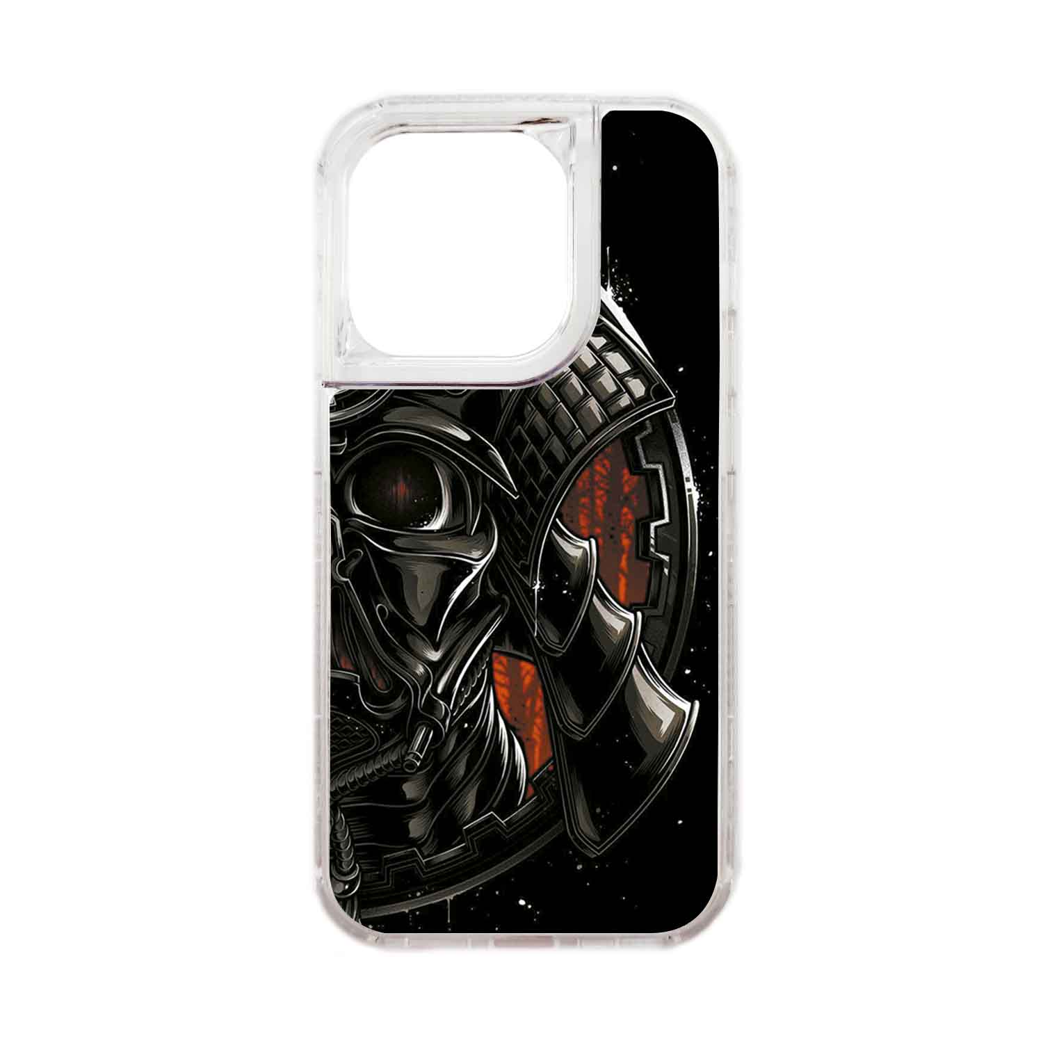 FUNDA PROTECTOR CASE 360 PARA IPHONE 15 PRO - TRANSPARENTE - 1