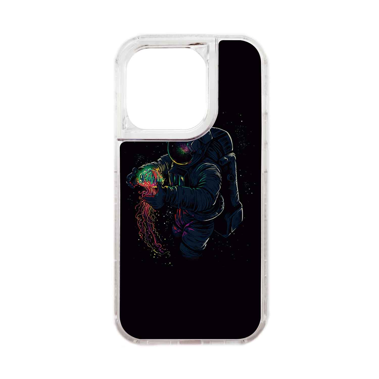 FUNDA PROTECTOR CASE 360 PARA IPHONE 15 PRO - TRANSPARENTE - 1