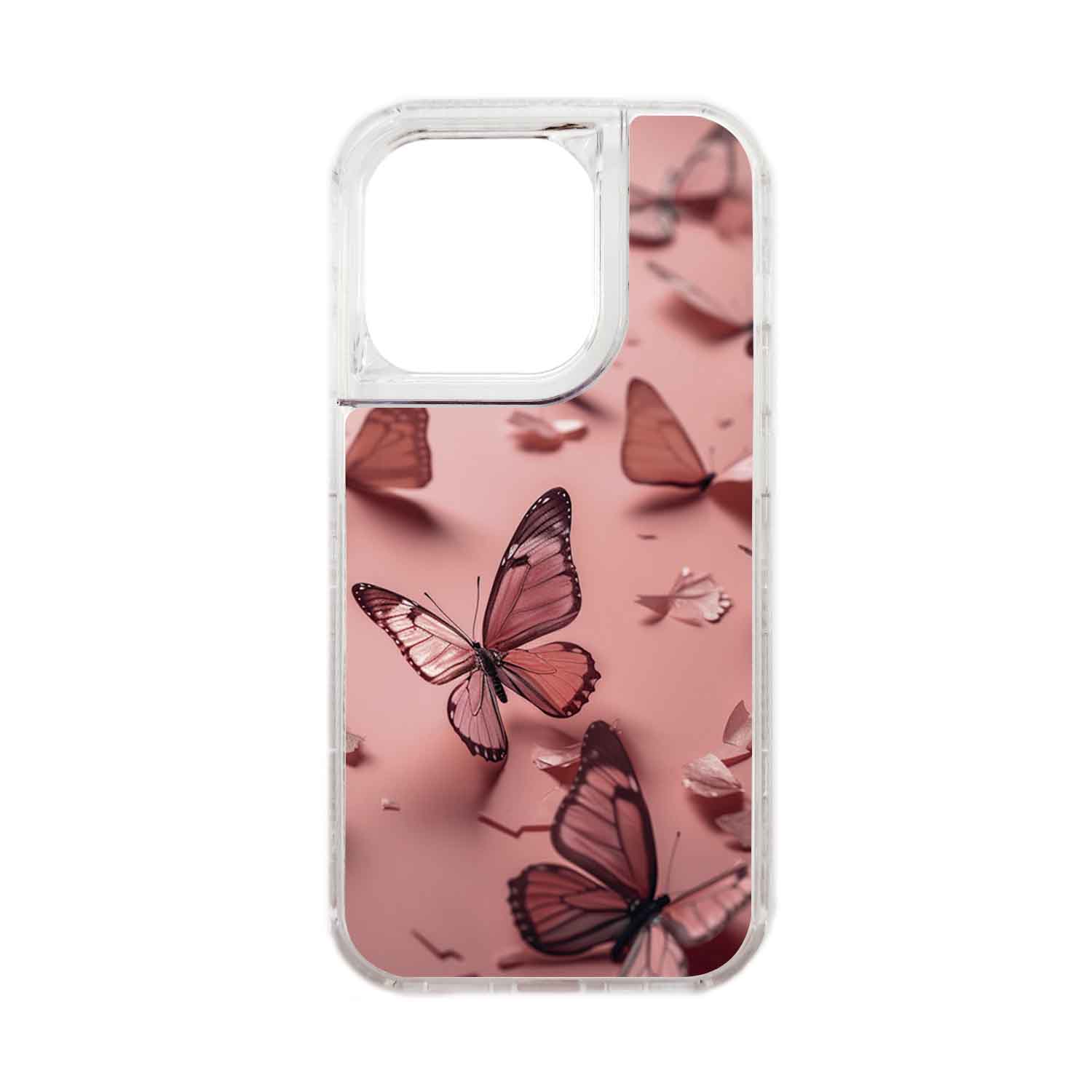 FUNDA PROTECTOR CASE 360 PARA IPHONE 15 PRO - TRANSPARENTE - 1