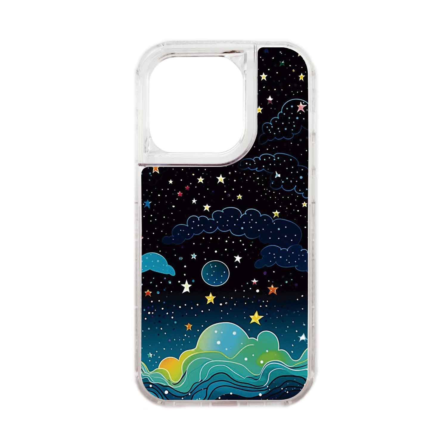FUNDA PROTECTOR CASE 360 PARA IPHONE 15 PRO - TRANSPARENTE - 1