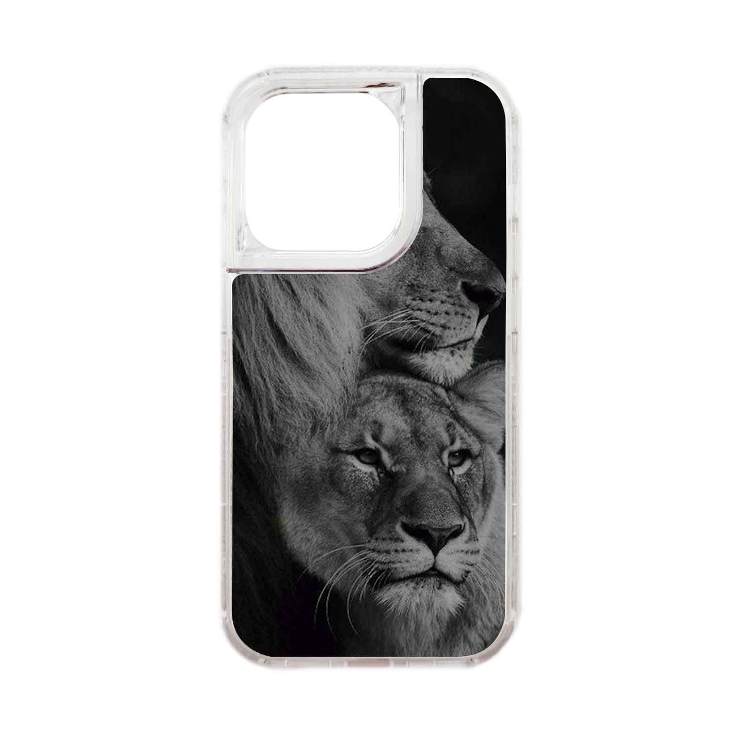 FUNDA PROTECTOR CASE 360 PARA IPHONE 15 PRO - TRANSPARENTE - 1