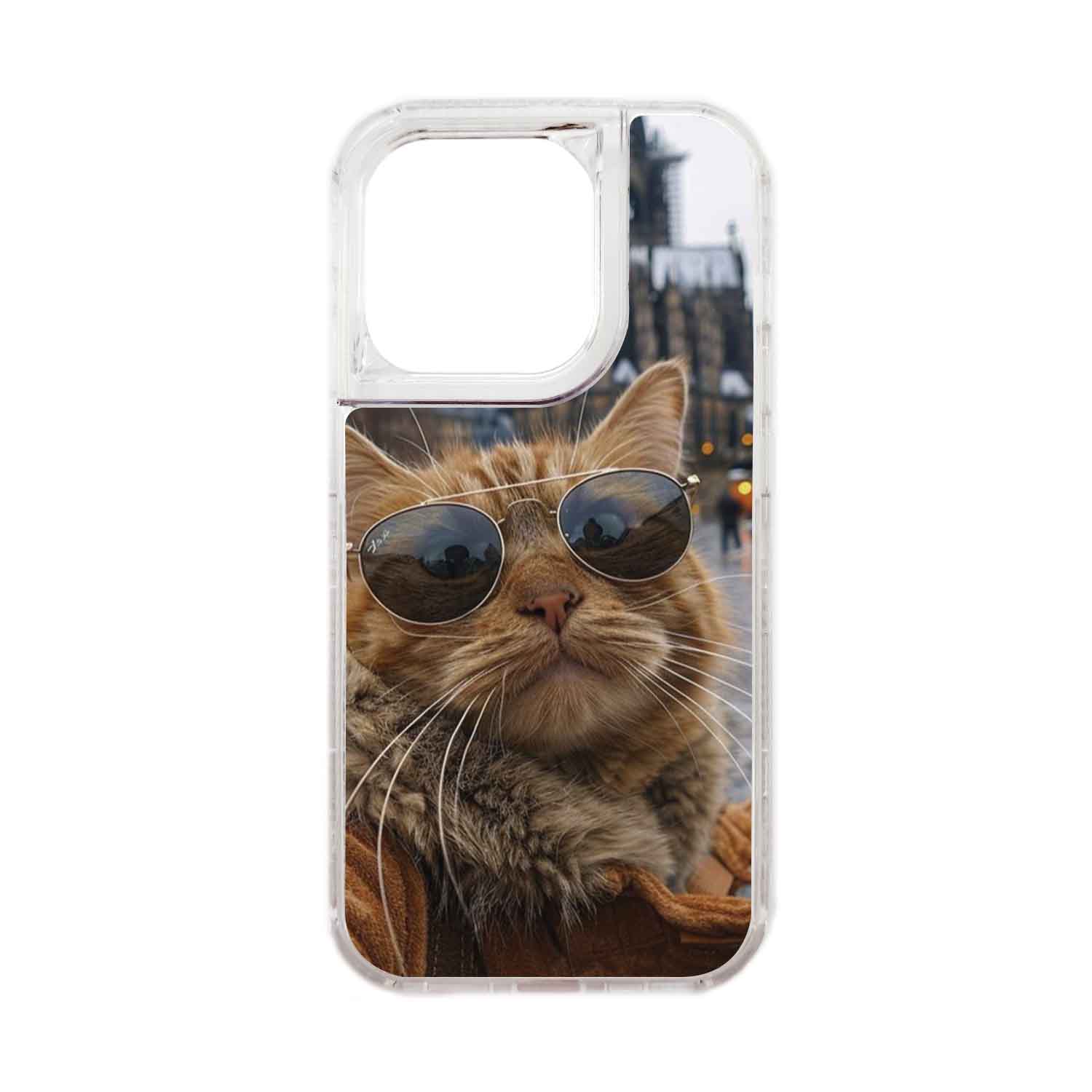 FUNDA PROTECTOR CASE 360 PARA IPHONE 15 PRO - TRANSPARENTE - 1