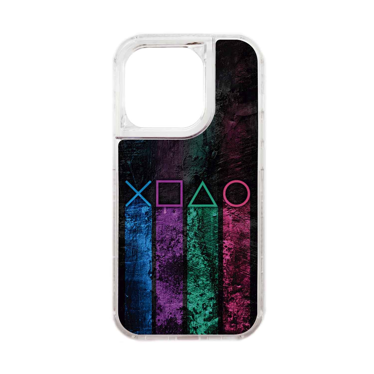 FUNDA PROTECTOR CASE 360 PARA IPHONE 15 PRO - TRANSPARENTE - 1