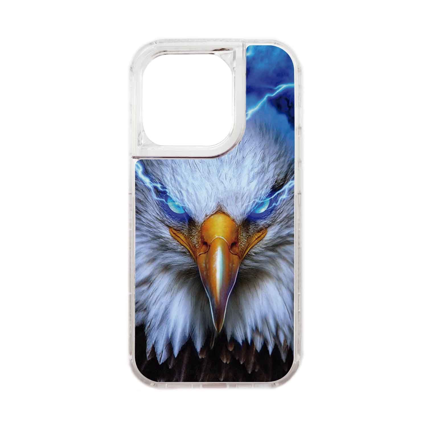 FUNDA PROTECTOR CASE 360 PARA IPHONE 15 PRO - TRANSPARENTE - 1
