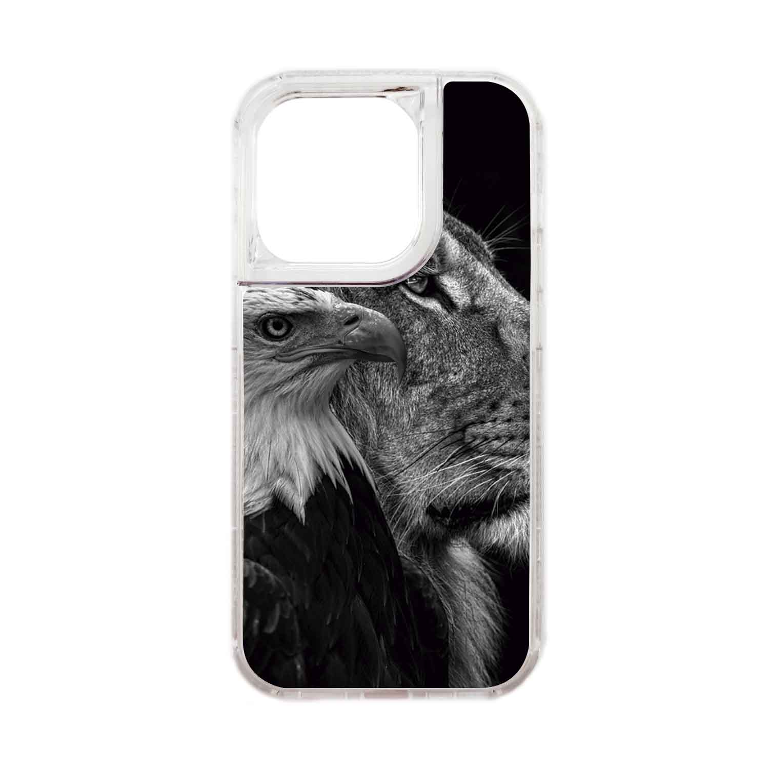 FUNDA PROTECTOR CASE 360 PARA IPHONE 15 PRO - TRANSPARENTE - 1